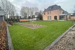 Detail van een door Ropatuin aangelegde tuin