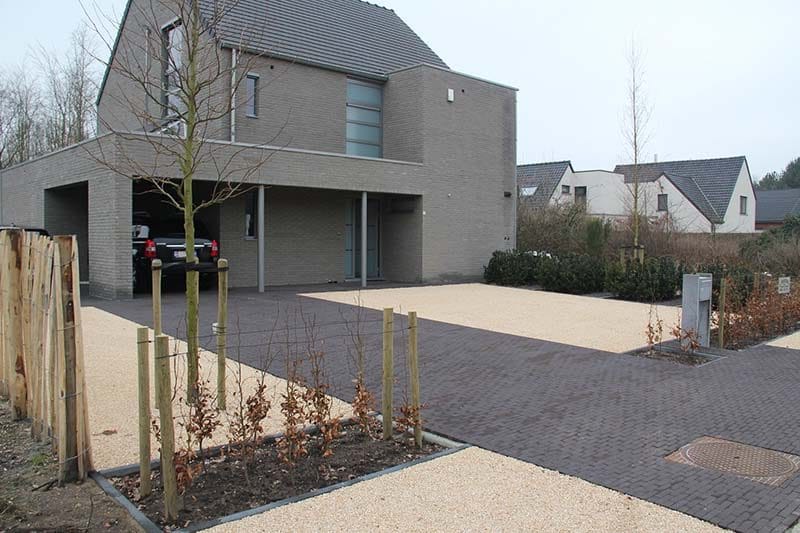 Door Ropatuin uitgevoerde tuinaanleg in Limburg